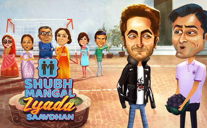 subh mangal zyada saavdhan cast intro out