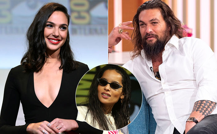 Jason Momoa Gal Gadot Sophie Welcome Zoe Kravitz As Catwoman