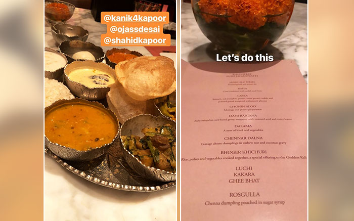 mira-rajput-shahid-kapoor-navratri-thaali-is-mouth-watering