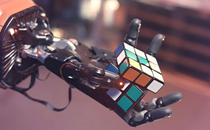 Robotic Hand Taught Itself To Solve Rubiks Cube Just Like 