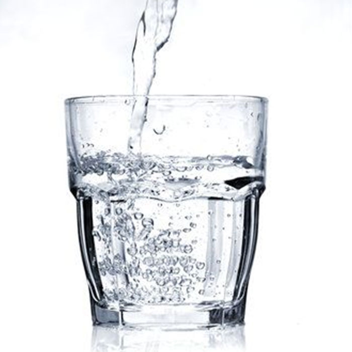 Drinking plenty of water