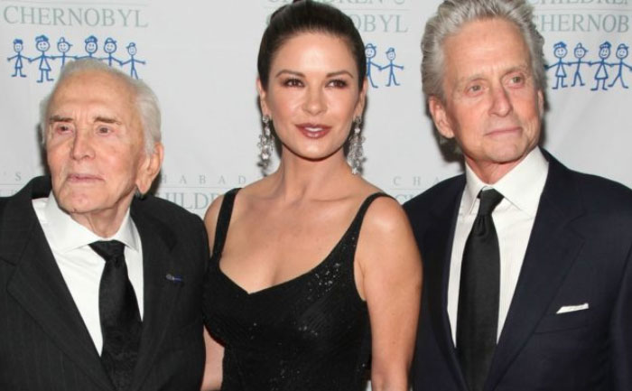 Catherine Zeta Jones Shares Kirk Douglas Relationship Advice