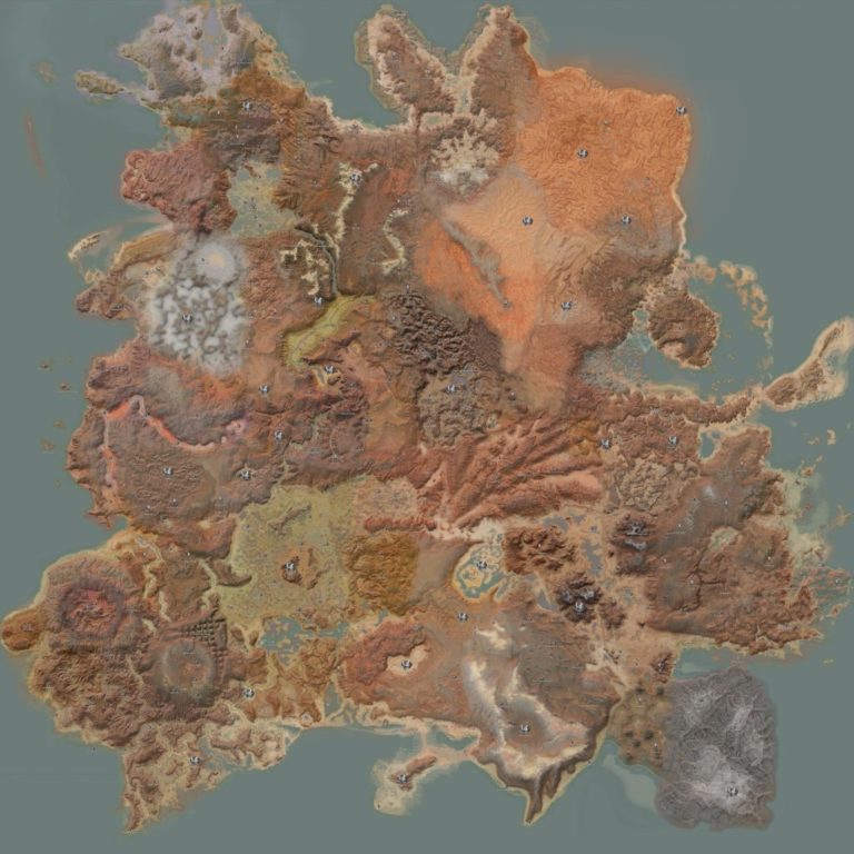 World Of Kenshi Map (All Locations and Zones) Updated 2019