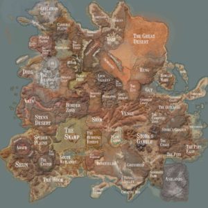 World Of Kenshi Map (All Locations and Zones) - Updated 2019