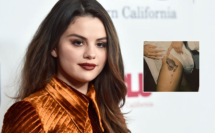Selena Gomez Gets Tattoo On Her Upper Thigh  See The New Ink  YouTube