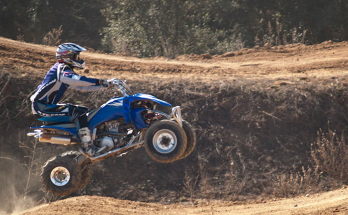quad biking