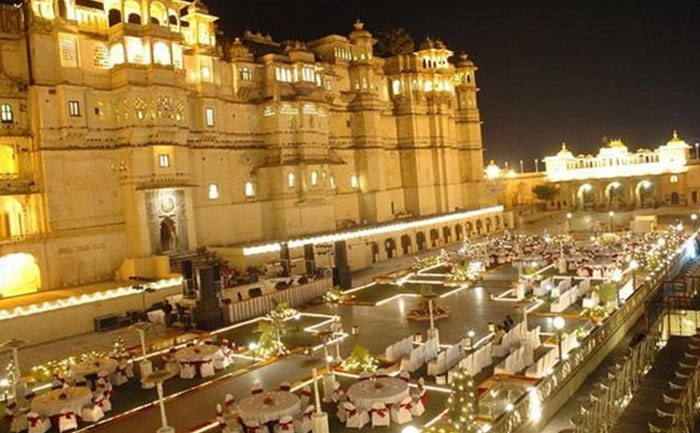 City Palace Udaipur beautiful wedding destinations in India