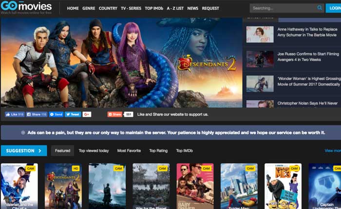 Top 10 Best Sites To Watch Movies Online Free Without Sign up In 2020