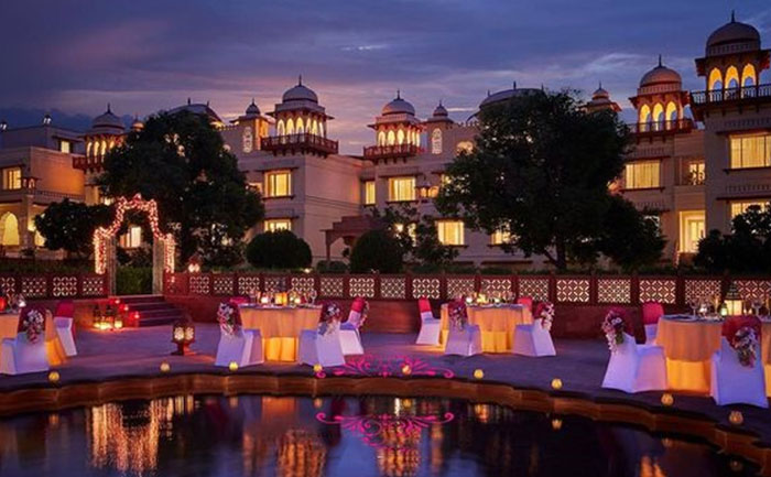 Jai Mahal Palace Jaipur beautiful wedding destinations in India