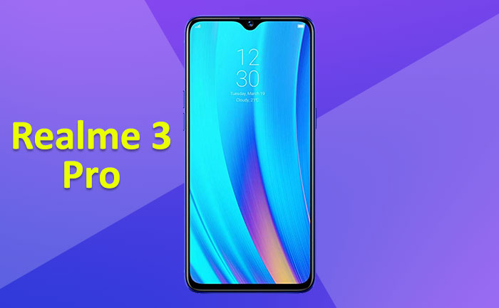 Realme 3 Pro smartphones TLM