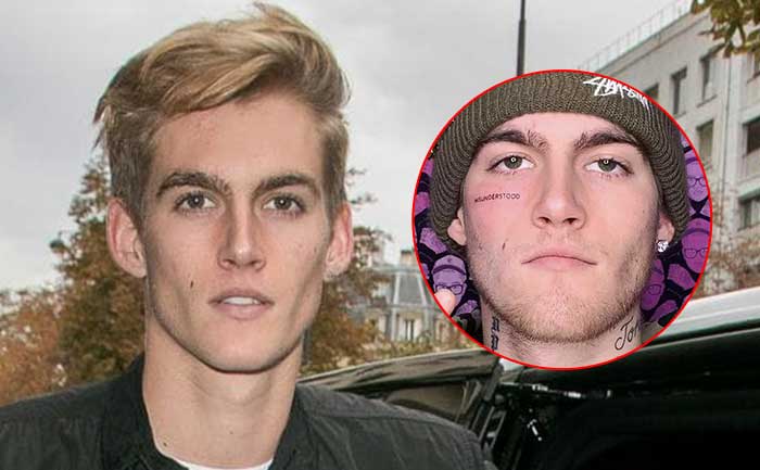Cindy Crawfords son Presley Gerber appears to be getting his face tattoo  removed  Daily Mail Online