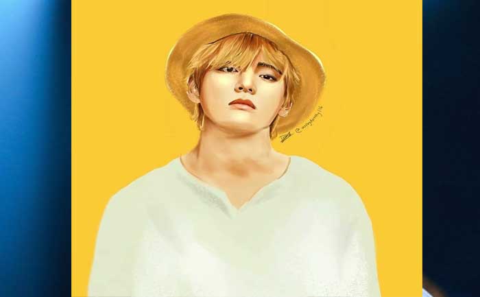 BTS's V was blown away by THIS fan's painting of him, calls her teacher