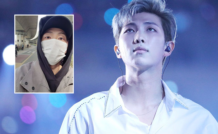 BTS Member RM Rides A Bicycle To Work, See Pics