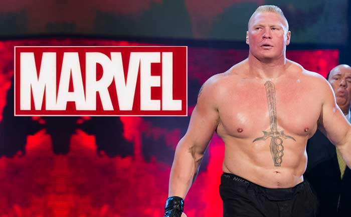 WWE Champion Brock Lesnar Is Now A Part Of The Marvel Universe?