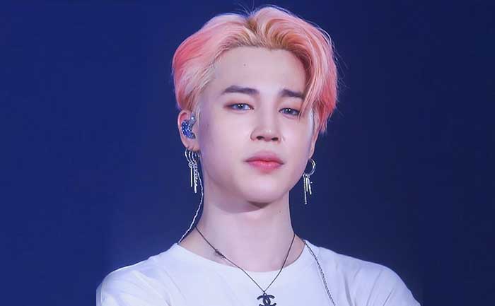 Jimin's iconic blonde curly hair - wide 8