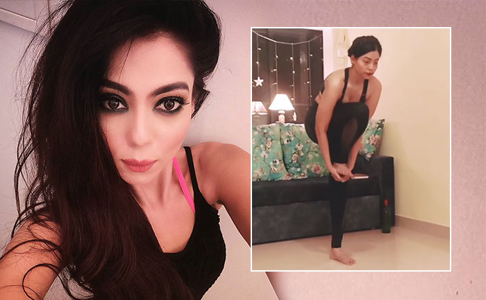 Anangsha Biswas’s workout video