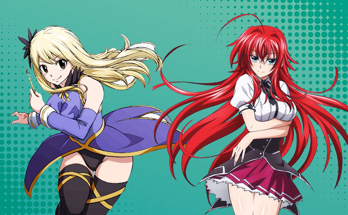 Lucy Heartfilia to Rias Gremory-Most Beautiful Anime Girls of All Time