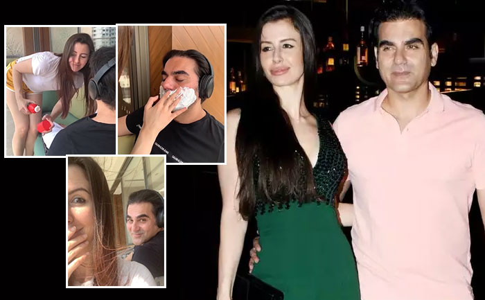 Giorgia Andriani Arbaaz Khan Self Quarantine