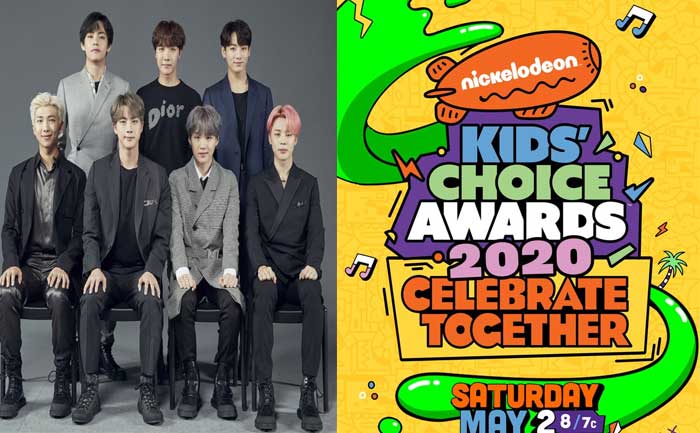 BTS Kids Choice Awards 2020