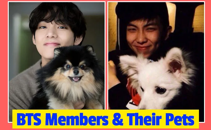BTS Members And Their Adorable Furry Pets