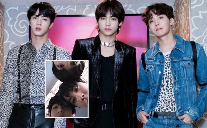 BTS members V, Jin and J Hope's THIS selfie is a must-see