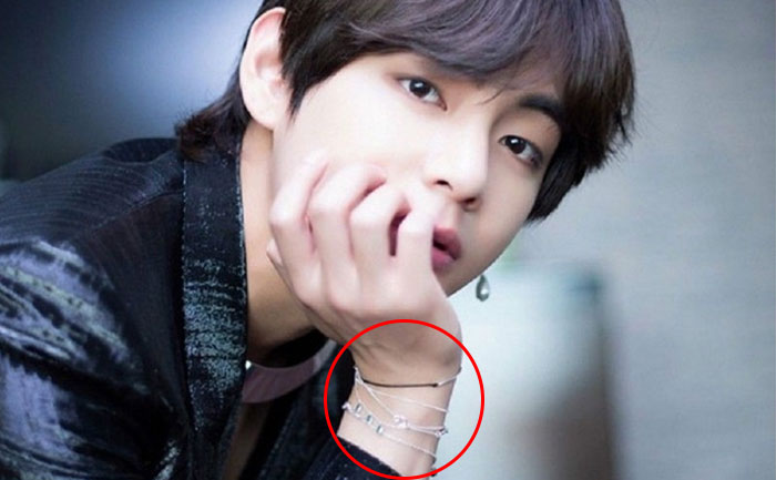 This Is How Bts S V Made Bracelet Brand Ccnmade Popular