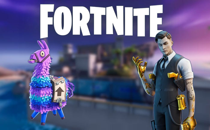 Fortnite Midas' Golden Llama