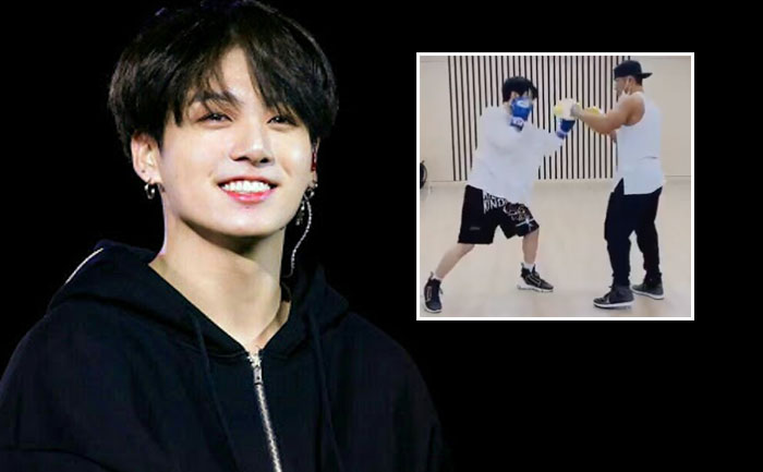 BTS Jungkook Boxing Video