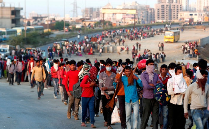 MHA Allows Movement Of Stranded Migrant Workers