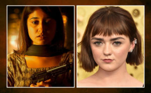 Maisie Williams and Shweta Tripathi 