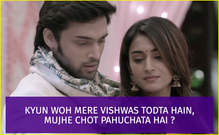 Best Dialogues Of Erica Fernandes And Parth Samthaan From Kasautii ...