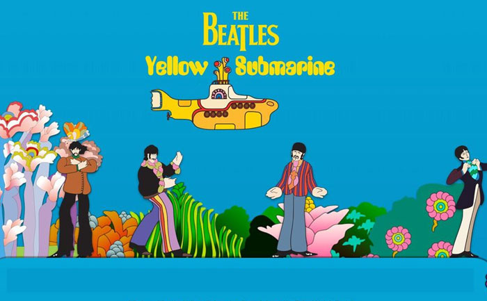 The beatles yellow submarine