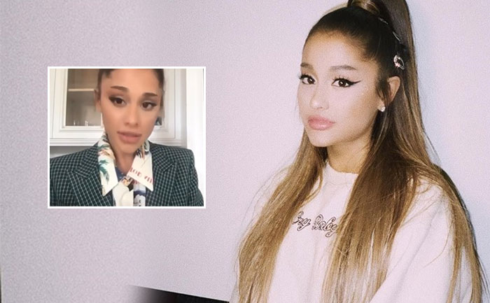 ariana grande recreates waterboy scene