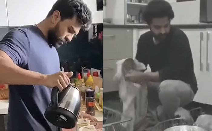 real man challenge ram charan jr ntr