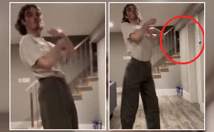tik tok home alone dance video