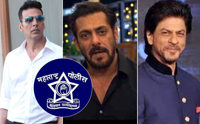 Mumbai Police Salman Khan Shah Rukh Khan Akshay Kumar