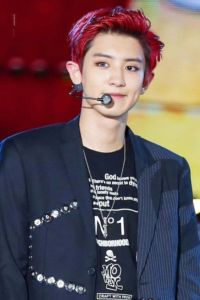 EXO’S CHANYEOL Red Hair 