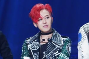 G-Dragon (BIGBANG) Red Hair