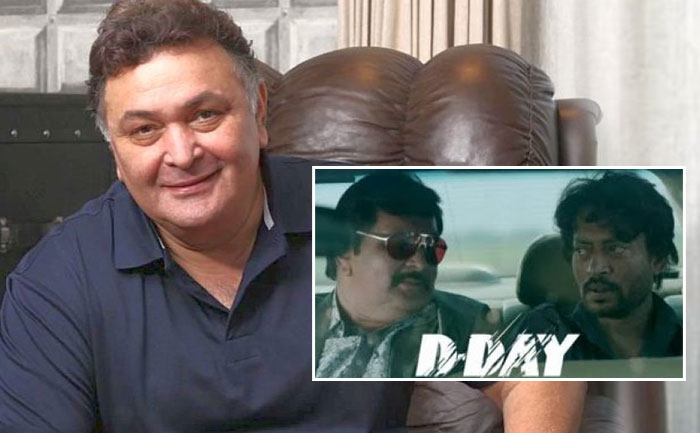 Rishi Kapoor said Irrfan Khan doesn’t know acting after he improvised a scene in 'D-Day'