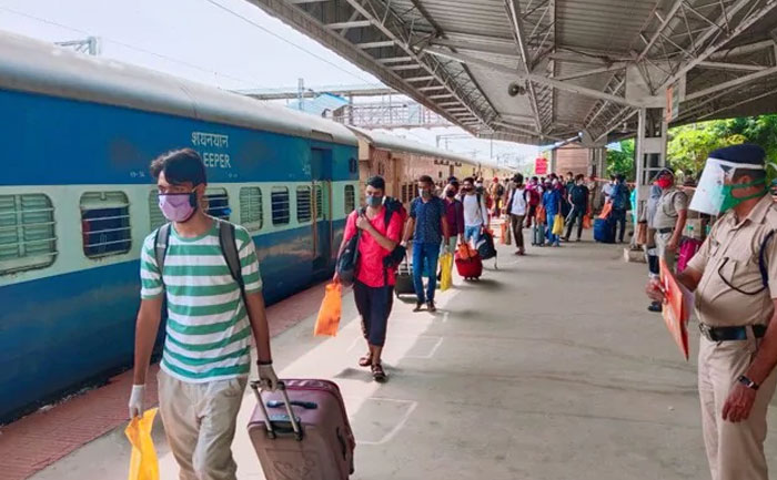 Train services resume TLM