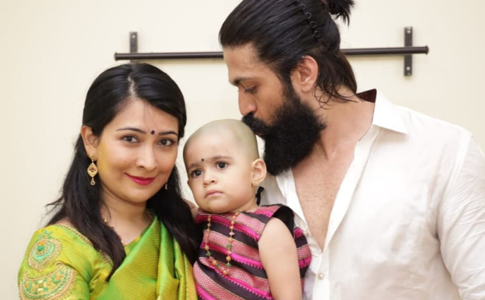 Yash, Arya and Radhika Pandit