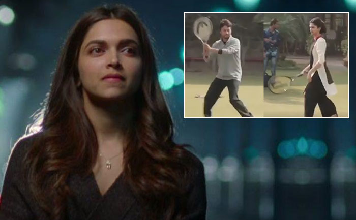 deepika padukone tennis irrfan khan video