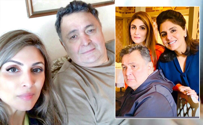 riddhimma kapoor emotional post for father rishi kapoor