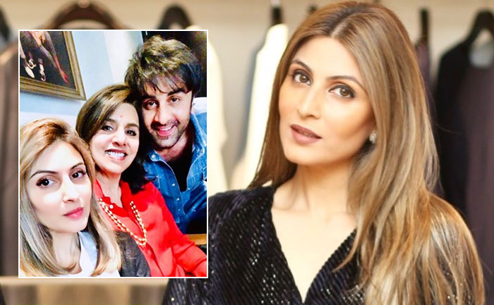 riddhima shares pic neetu ranbir