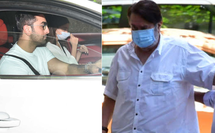 rishi kapoor prayer meet pics