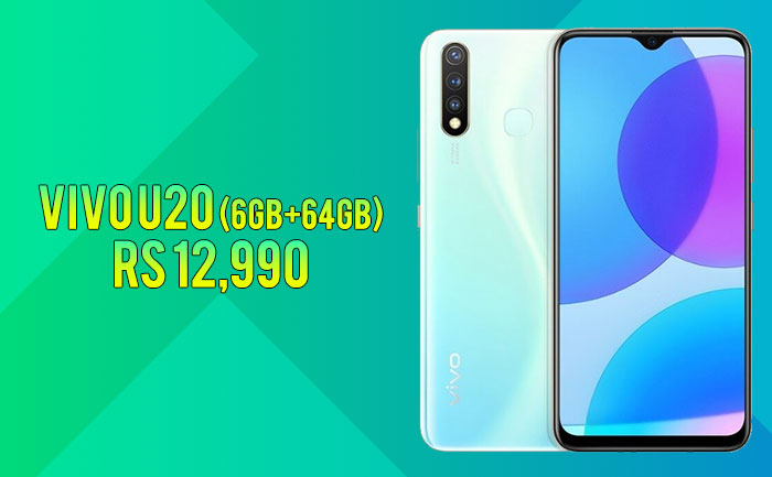 vivo u20 budget gaming smartphones