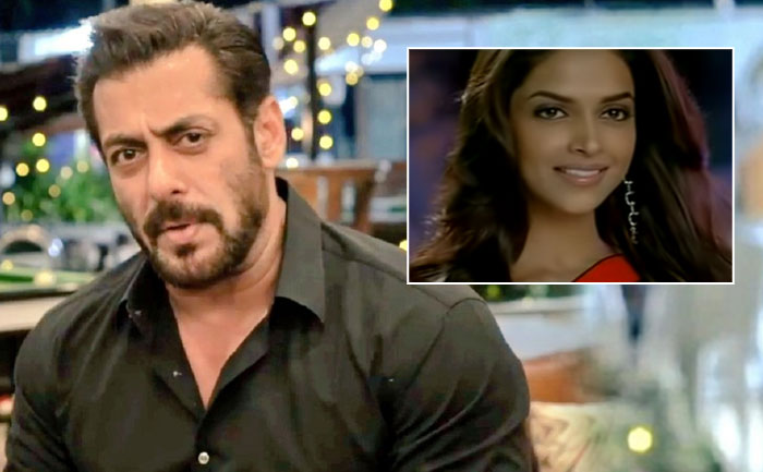 Deepika Padukone and Salman Khan