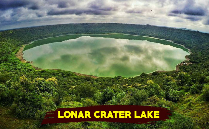 Maharashtra lonar crater lake