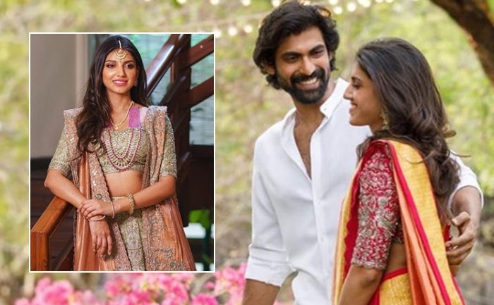 Miheeka Bajaj and Rana Daggubati