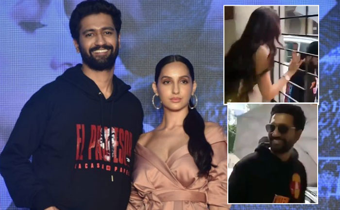 Nora Fatehi Hilariously Scares Off Vicky Kaushal With His Own Dialogue ...